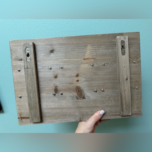 hanging mason jar wall organizer - Picture 2 of 2